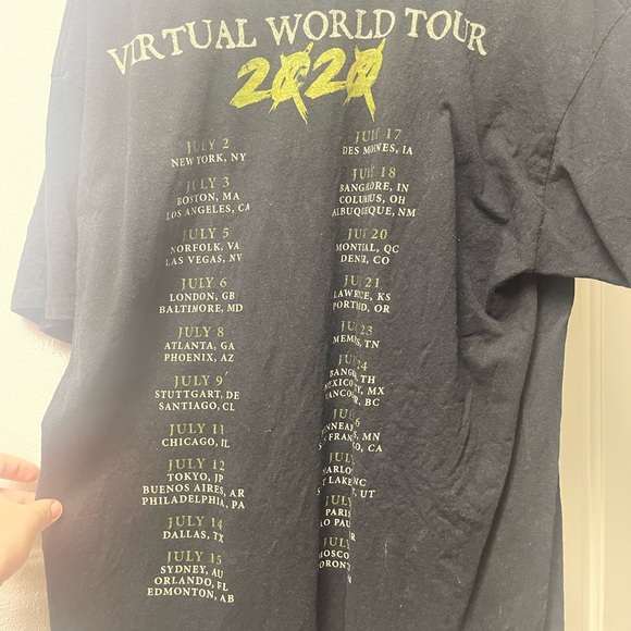 Suicide Silence 2020 Limited Edition World Tour T Shirt XL - Picture 2 of 3